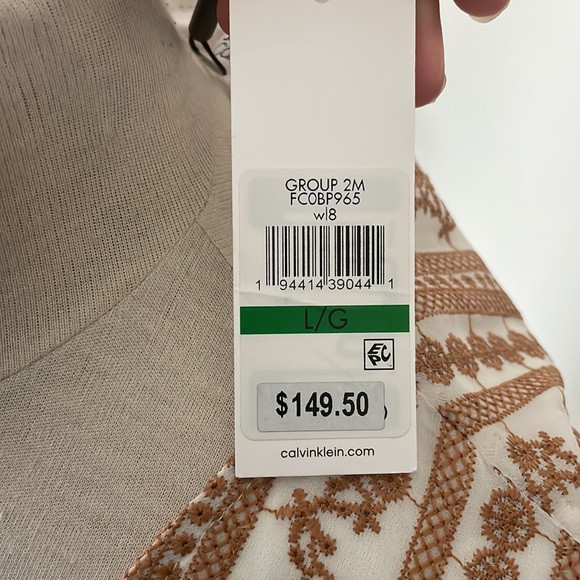 Calvin Klein embroidery dress - Picture 8 of 8
